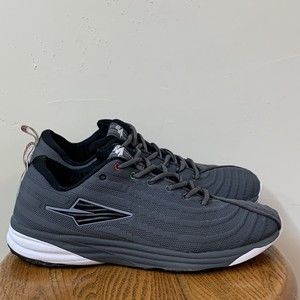 Enda Mens Athletic Shoes Size 11 Gray Low Top Lace Up Sneakers